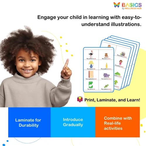 Learning Sentences with Tall and Short: Illustrated PDF for Kids