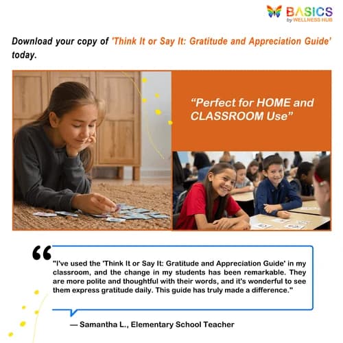 Think It or Say It: Gratitude and Appreciation Guide