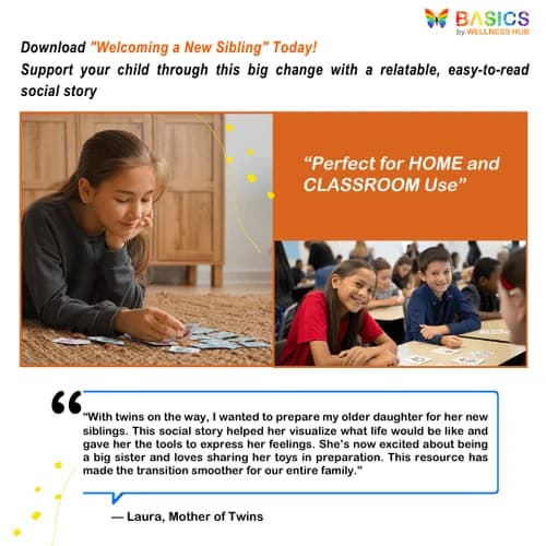 Welcoming a New Sibling: A Social Story for Kids preview 5