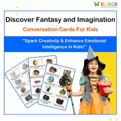 Fantasy and Imagination: Conversation Cards for Kids Unleash Creativity and Dream Big!