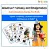 Fantasy and Imagination: Conversation Cards for Kids Unleash Creativity and Dream Big!