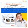 Being a Good Listener – Social Story for Kids’ Communication Skills