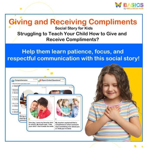 Giving and Receiving Compliments – Social Story for Kids - Free