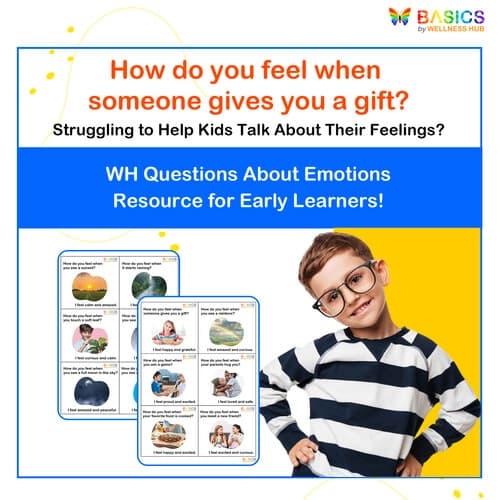 How Do You Feel? WH Questions About Emotions (Printable PDF)
