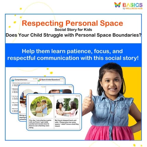Respecting Personal Space – Social Story for Kids’ Personal Boundaries - Free