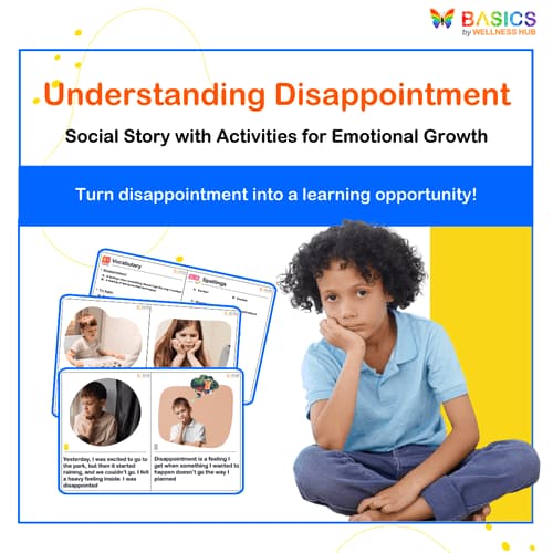 Understanding Disappointment: Social Story & Activities for Kids