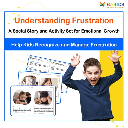 Understanding Frustration: A Social Story for Kids with Activities - Free