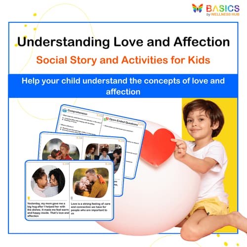 Understanding Love and Affection: Free Social Story with Activities for Kids - Free