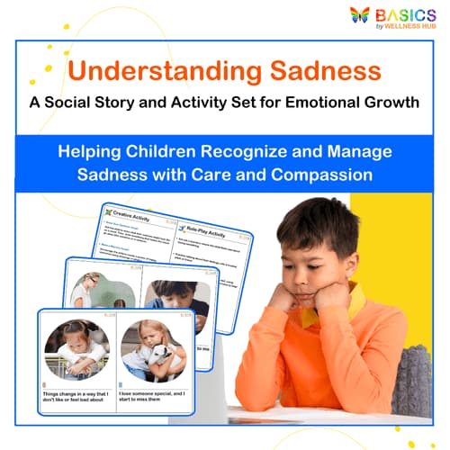 Understanding Sadness: Free Social Story with Activities for Kids
