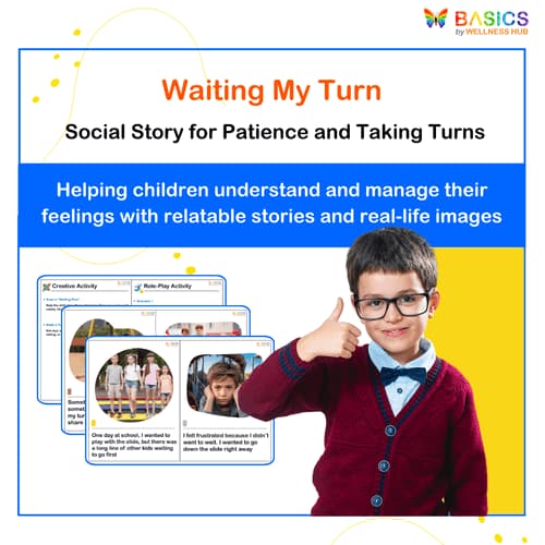 Waiting My Turn – Social Story for Patience and Taking Turns - Free