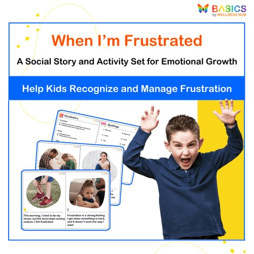 When I’m Frustrated: Free Social Story for Kids with Activities