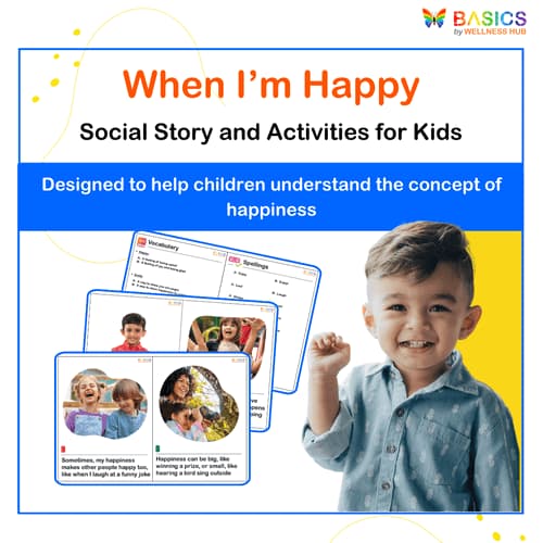 When I’m Happy: Social Story for Kids - Free PDF - Free