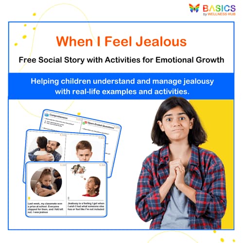 When I Feel Jealous: A Social Story with Activities for Kids