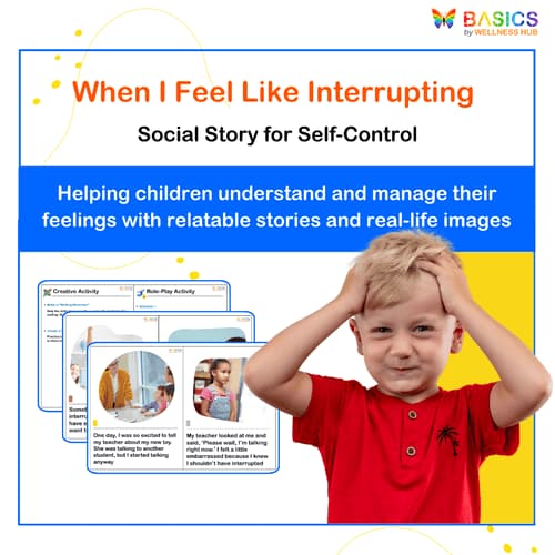 When I Feel Like Interrupting – Social Story for Self-Control - Free