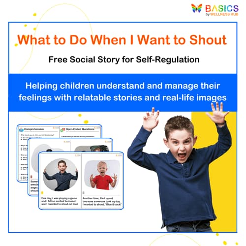 What to Do When I Want to Shout – Free Social Story for Self-Regulation - Free