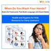 When Questions Flashcards – Health and Hygiene for Kids (Printable PDF)