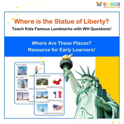 Where Are These Places? WH Questions – Landmarks & Geography (Free Printable PDF)