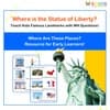 Where Are These Places? WH Questions – Landmarks & Geography (Free Printable PDF)