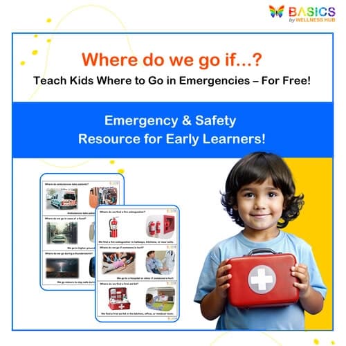 Where Do We Go? WH Questions – Emergency & Safety (Free Printable PDF) - Free