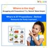 Where Is It? Prepositions – Behind (Printable PDF)