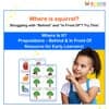 Where Is It? Prepositions – Behind & In Front Of (Printable PDF)