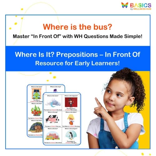 Where Is It? Prepositions – In Front Of (Printable PDF)