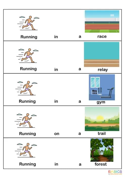 Action + Target Object Worksheet Set – Verb and Object Learning-PDF1