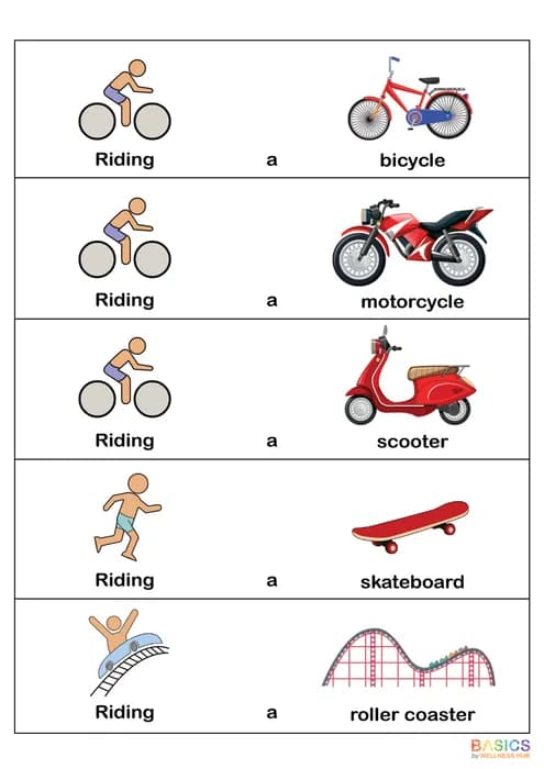 Action + Place/Object Worksheet Set – Illustrated Learning Resource-PDF1