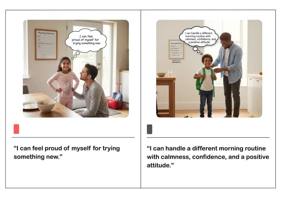 Adapting to a Different Morning Routine – Social Story for Kids-PDF1