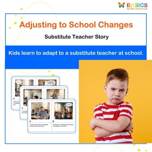 Adjusting to a Substitute Teacher – Social Story for Kids - Free
