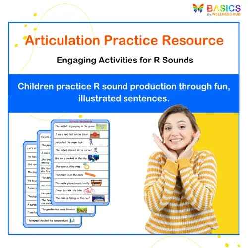 Articulation Practice for /R/ Sound: Engaging Sentences PDF