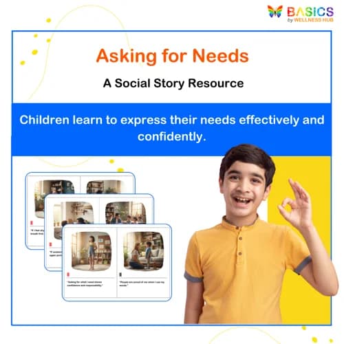 Asking for What I Need – Social Story for Kids - Free