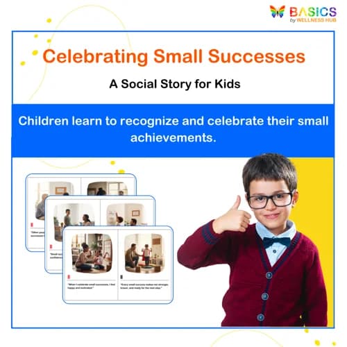 Celebrating Small Successes – Social Story with Activities for Kids - Free