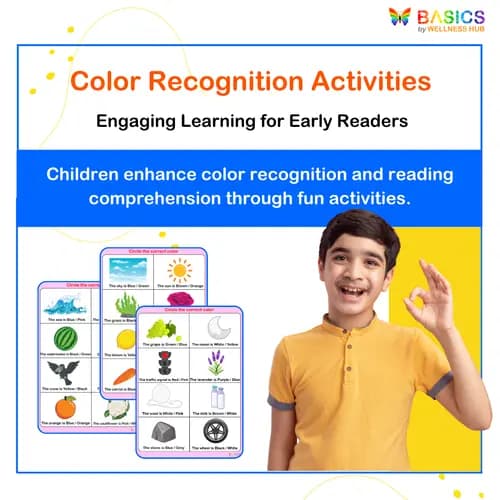 Color Recognition Activities: Printable PDF for Early Learners