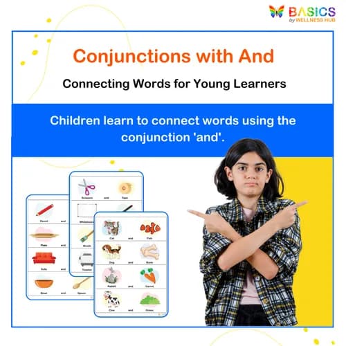 Conjunctions: Learn to Connect Words with 'And' – Printable PDF