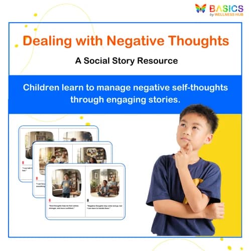 Dealing with Negative Thoughts – Social Story for Kids - Free