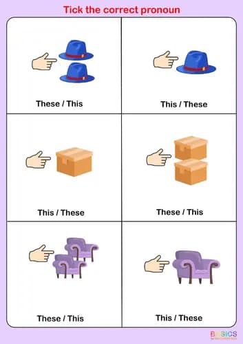 This vs. These Activity Sheets – Printable PDF for Kids-PDF1