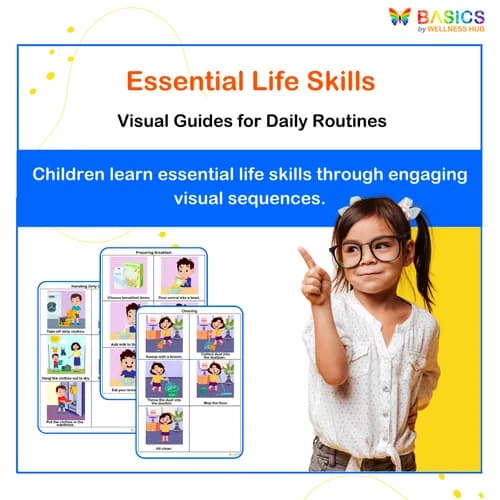 Life Skills Worksheets – 5-Step Routines for Kids