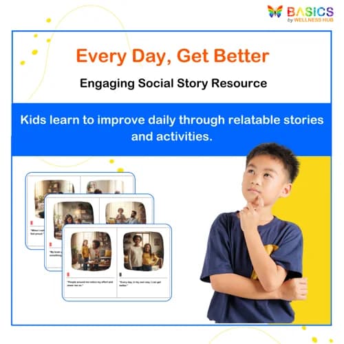 Every Day, I Can Get Better – Social Story with Activities - Free