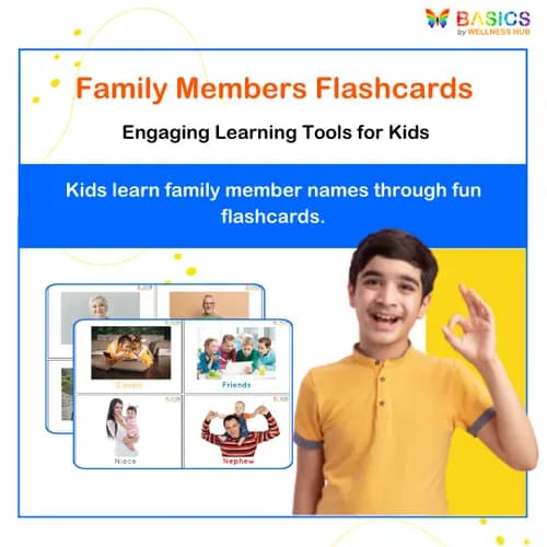 Family Members Flashcards for Kids – Free Printable PDF - Free