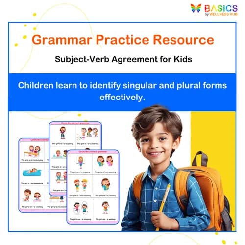 Circle the Correct Grammar – Girl/Girls (Is/Are) PDF - Free