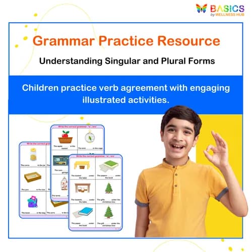 Write the Correct Grammar – Singular & Plural (Is/Are) PDF