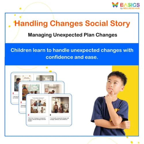 Handling Unexpected Changes in Plans – Social Story PDF for Kids