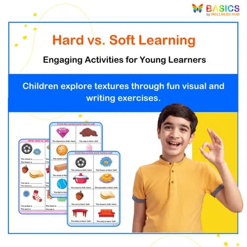 Hard and Soft Objects Worksheets – Printable PDF for Kids