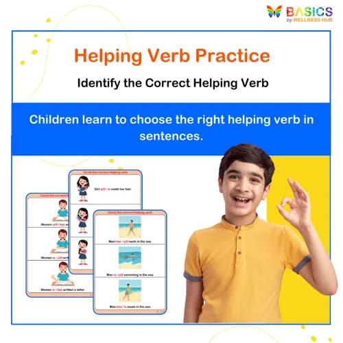Circle the Correct Helping Verb – Will / Is / Are: Printable PDF Activity