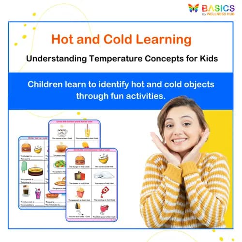 Hot and Cold Objects Activity: Printable PDF for Kids
