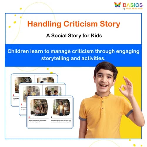How to Handle Criticism – Social Story for Kids - Free
