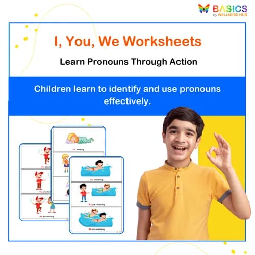 I, YOU, WE – Learn and Identify Pronouns in Everyday Actions