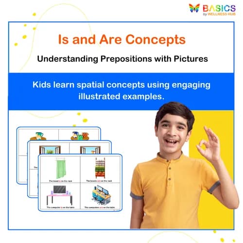 IS / ARE – With Preposition Concepts: Teach Singular and Plural