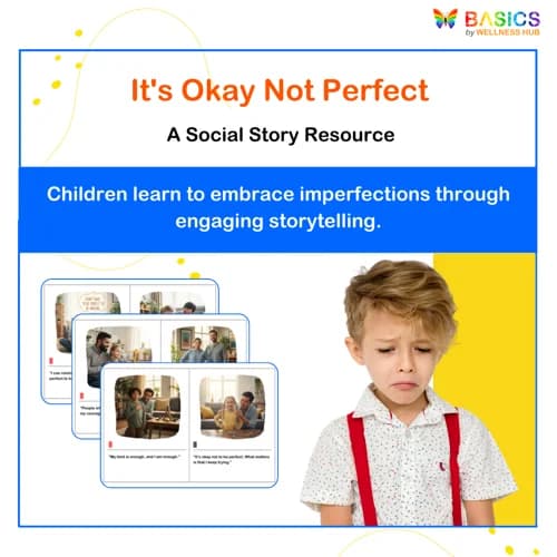 It's Okay Not to Be Perfect – Social Story for Kids - Free